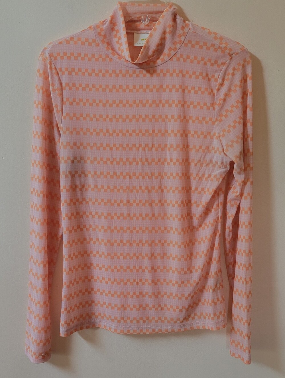 Anthropologie Maeve Mock Neck Long Sleeve Top
